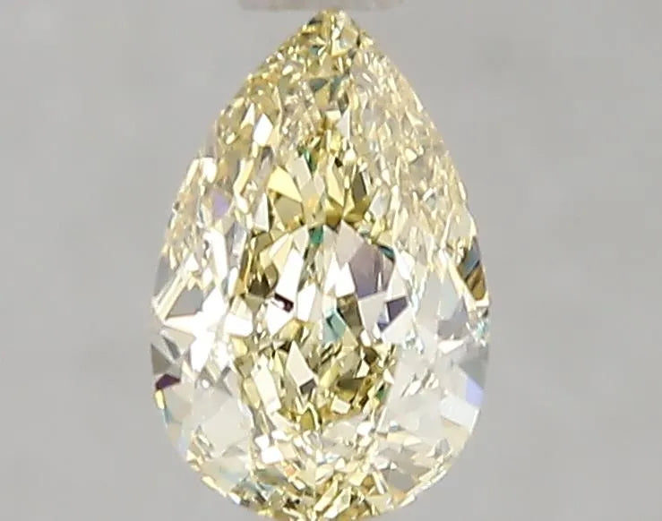 1.07ct Pear Lab Grown Diamond (Colour Fancy Yellow, Clarity VVS2, IGI Certified)