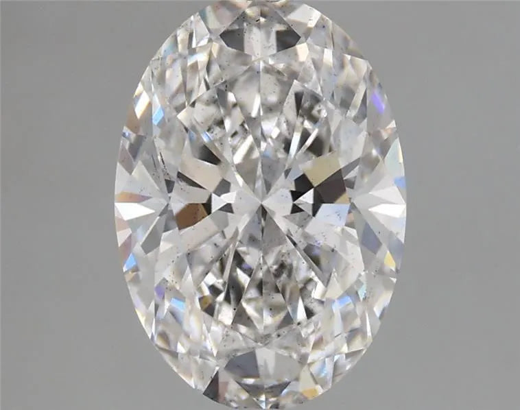 2.16ct Oval Lab Grown Diamond (Colour F, Clarity SI1, IGI Certified)