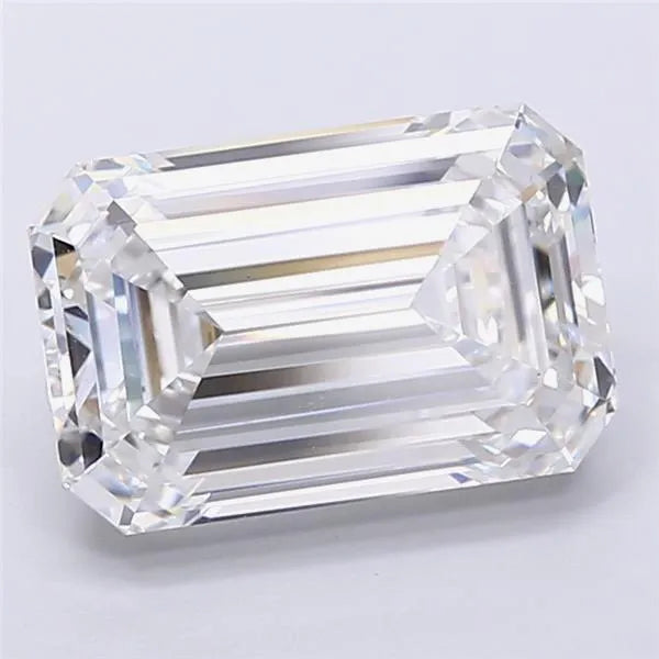 4.00ct Emerald Lab Grown Diamond (Colour D, Clarity VS1, IGI Certified)