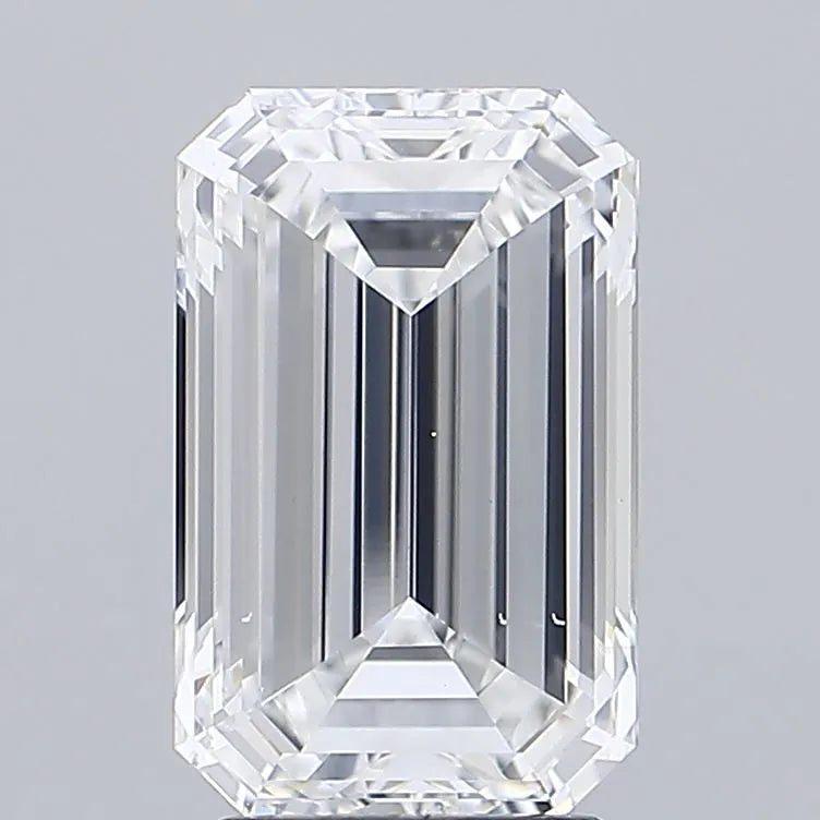 4.00ct Emerald Lab Grown Diamond (Colour E, Clarity VS1, IGI Certified)
