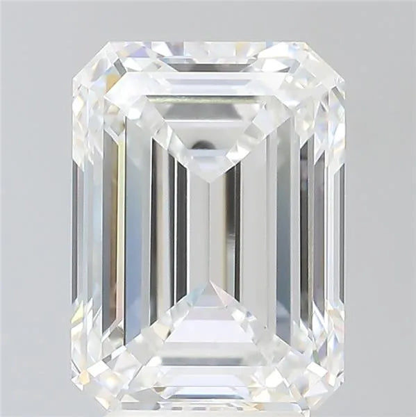 4.00ct Emerald Lab Grown Diamond (Colour E, Clarity VVS1, IGI Certified)