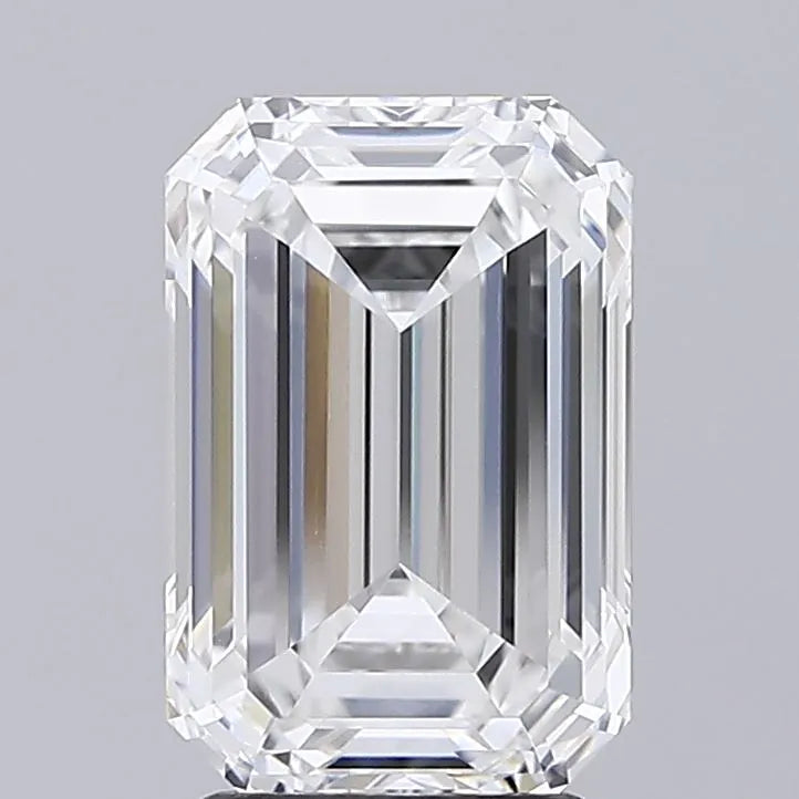 4.00ct Emerald Lab Grown Diamond (Colour E, Clarity VVS2, IGI Certified)
