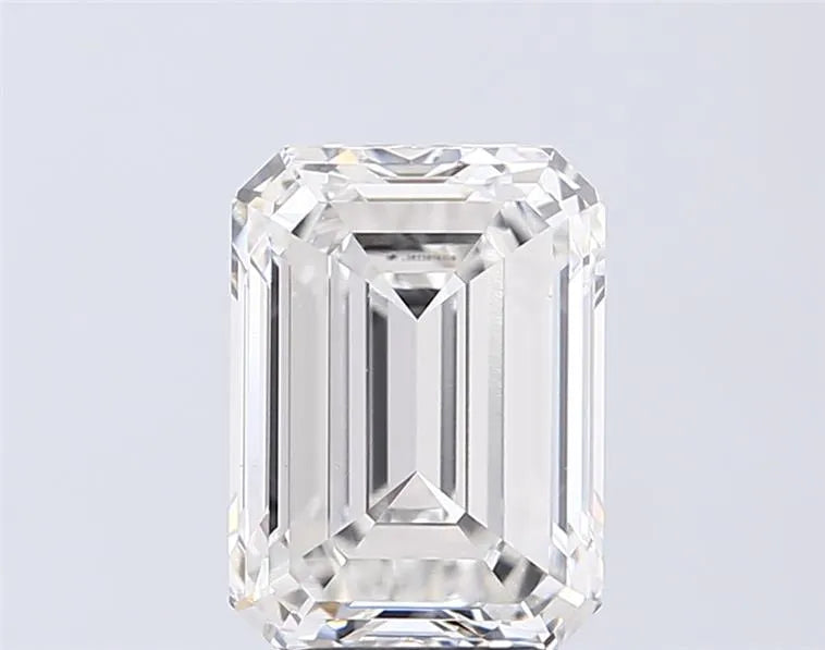 4.00ct Emerald Lab Grown Diamond (Colour F, Clarity VS1, IGI Certified)