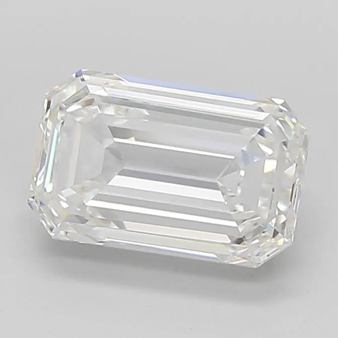 4.00ct Emerald Lab Grown Diamond (Colour F, Clarity VVS1, IGI Certified)