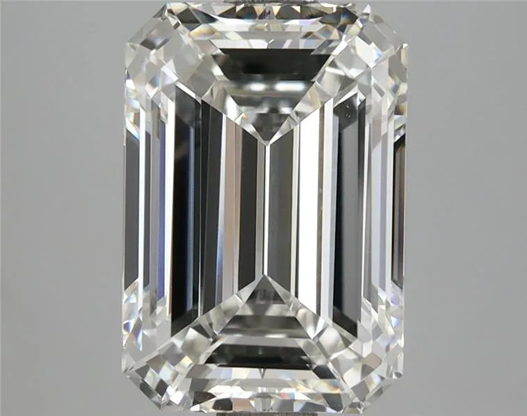 4.00ct Emerald Lab Grown Diamond (Colour F, Clarity VVS2, IGI Certified)