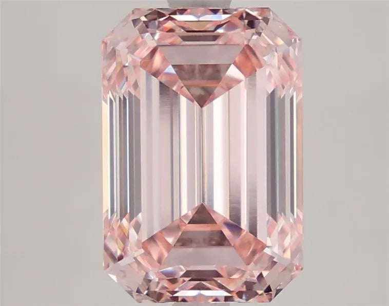4.00ct Emerald Lab Grown Diamond (Colour Fancy Intense Pink, Clarity VVS2, IGI Certified)