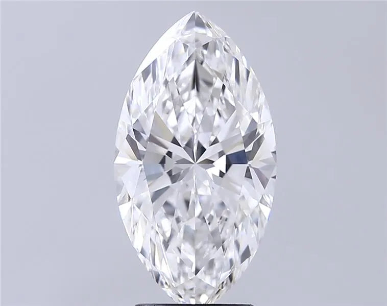 4.00ct Marquise Lab Grown Diamond (Colour D, Clarity IF, IGI Certified)