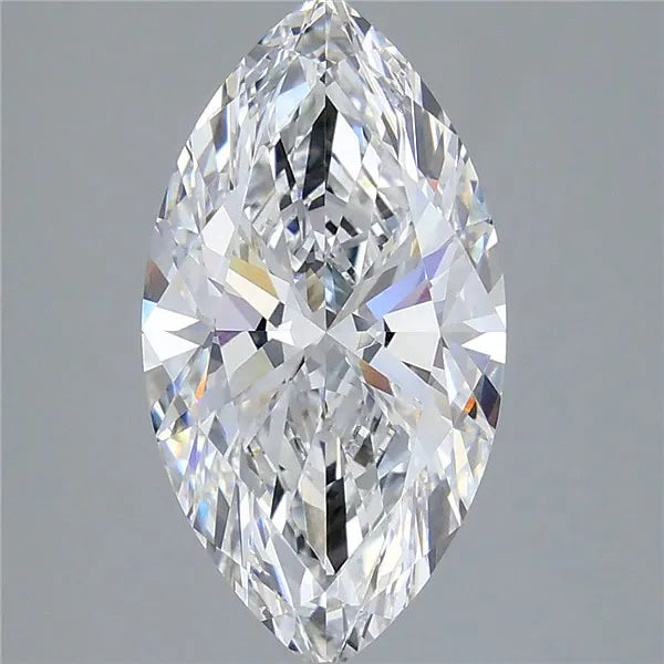 4.00ct Marquise Lab Grown Diamond (Colour D, Clarity VVS2, IGI Certified)