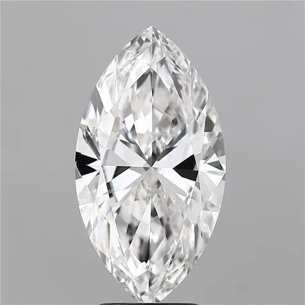 4.00ct Marquise Lab Grown Diamond (Colour F, Clarity VVS2, IGI Certified)