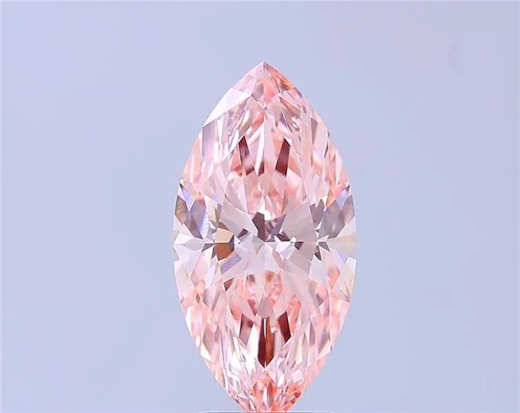 4.00ct Marquise Lab Grown Diamond (Colour Fancy Vivid Pink, Clarity VS1, IGI Certified)