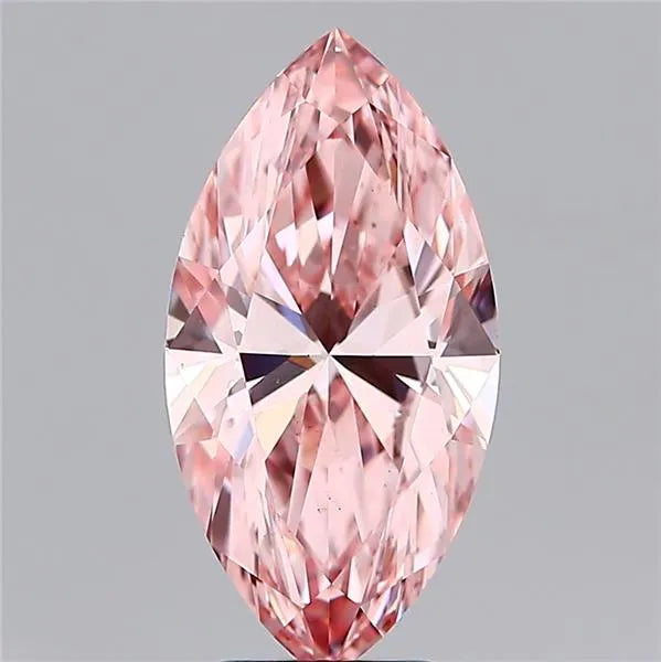 4.00ct Marquise Lab Grown Diamond (Colour Fancy Vivid Pink, Clarity VS1, IGI Certified)