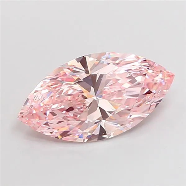 4.00ct Marquise Lab Grown Diamond (Colour Fancy Vivid Pink, Clarity VVS2, IGI Certified)