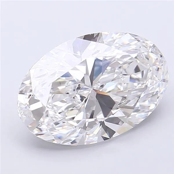 4.00ct Oval Lab Grown Diamond (Colour D, Clarity VS2, IGI Certified)