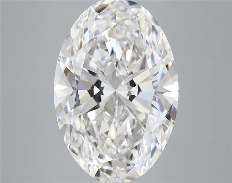 4.00ct Oval Lab Grown Diamond (Colour D, Clarity VVS2, IGI Certified)