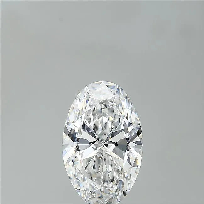 4.00ct Oval Lab Grown Diamond (Colour D, Clarity VVS2, IGI Certified)