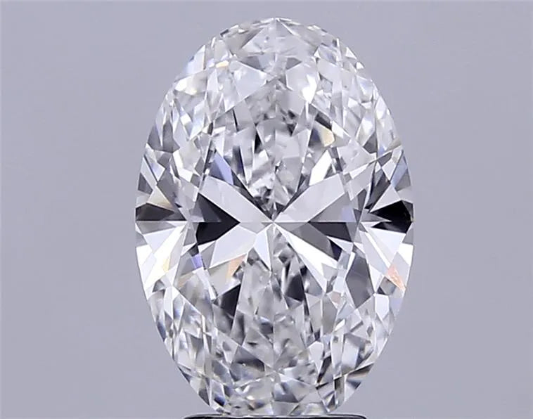 4.00ct Oval Lab Grown Diamond (Colour D, Clarity VVS2, IGI Certified)