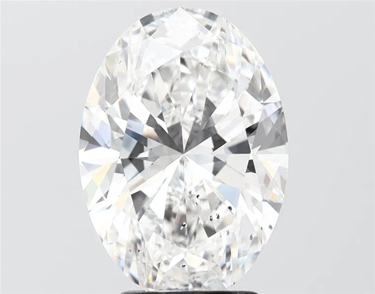 4.00ct Oval Lab Grown Diamond (Colour E, Clarity SI1, IGI Certified)