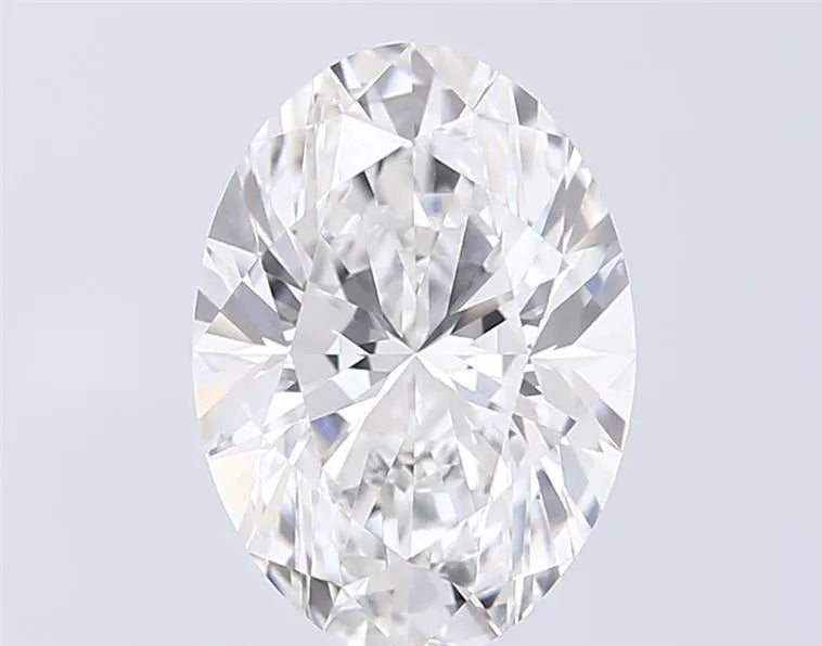 4.00ct Oval Lab Grown Diamond (Colour E, Clarity VVS1, IGI Certified)