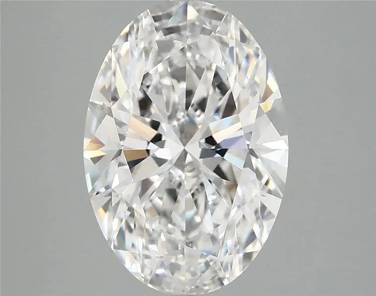 4.00ct Oval Lab Grown Diamond (Colour E, Clarity VVS2, IGI Certified)