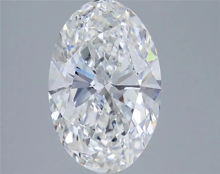 4.00ct Oval Lab Grown Diamond (Colour E, Clarity VVS2, IGI Certified)