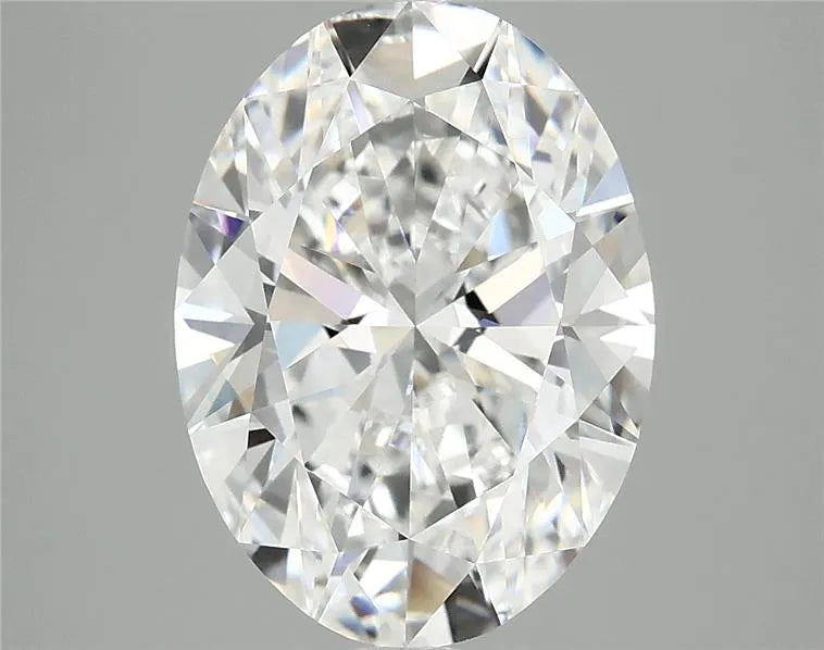 4.00ct Oval Lab Grown Diamond (Colour E, Clarity VVS2, IGI Certified)