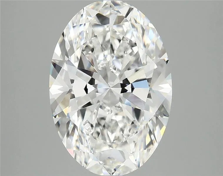 4.00ct Oval Lab Grown Diamond (Colour E, Clarity VVS2, IGI Certified)
