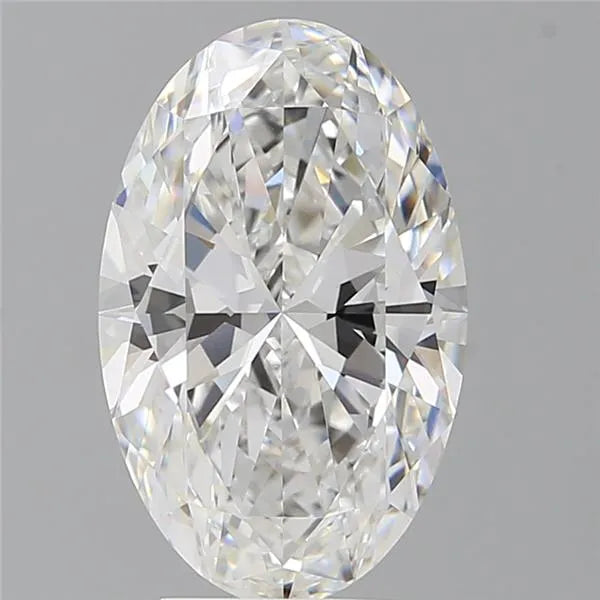 4.00ct Oval Lab Grown Diamond (Colour E, Clarity VVS2, IGI Certified)