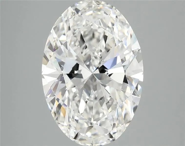 4.00ct Oval Lab Grown Diamond (Colour E, Clarity VVS2, IGI Certified)