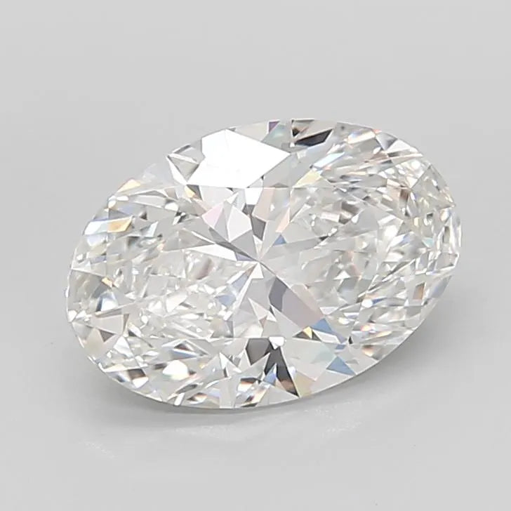 4.00ct Oval Lab Grown Diamond (Colour E, Clarity VVS2, IGI Certified)