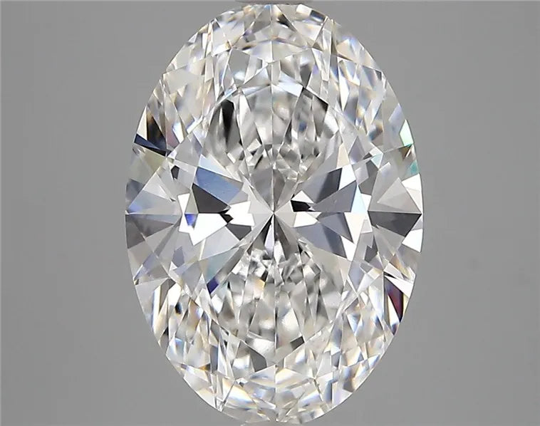 4.00ct Oval Lab Grown Diamond (Colour E, Clarity VVS2, IGI Certified)