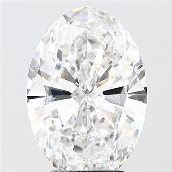 4.00ct Oval Lab Grown Diamond (Colour E, Clarity VVS2, IGI Certified)