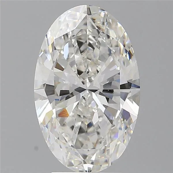 4.00ct Oval Lab Grown Diamond (Colour F, Clarity VS1, IGI Certified)