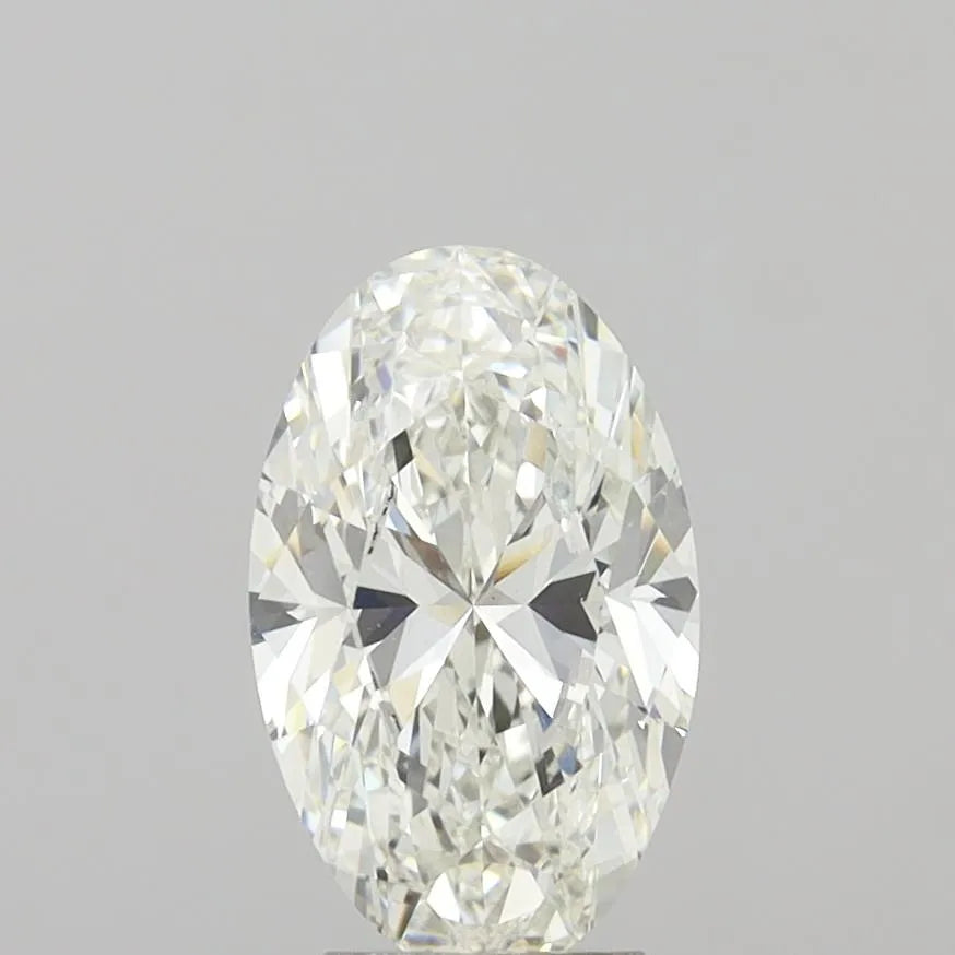4.00ct Oval Lab Grown Diamond (Colour F, Clarity VS1, IGI Certified)