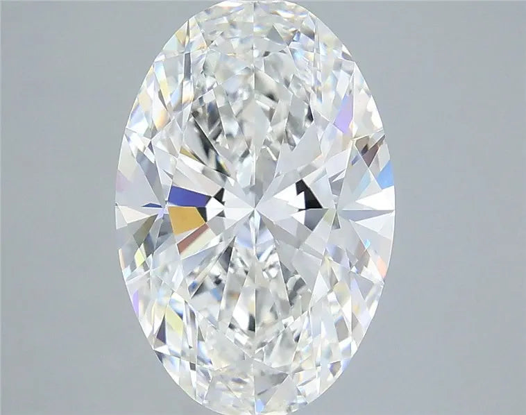 4.00ct Oval Lab Grown Diamond (Colour F, Clarity VVS2, IGI Certified)