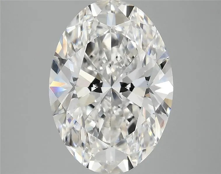 4.00ct Oval Lab Grown Diamond (Colour F, Clarity VVS2, IGI Certified)
