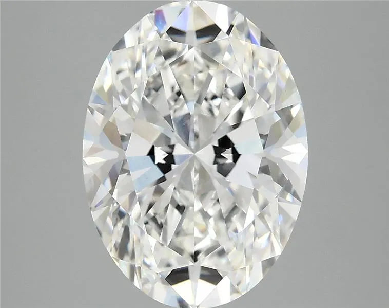 4.00ct Oval Lab Grown Diamond (Colour F, Clarity VVS2, IGI Certified)