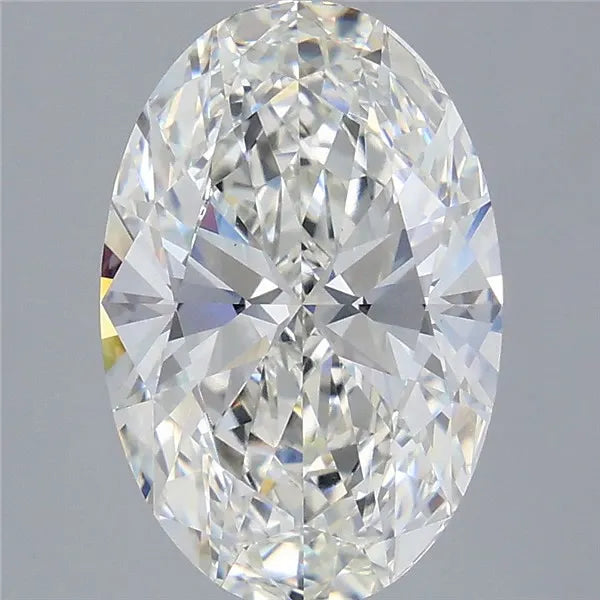 4.00ct Oval Lab Grown Diamond (Colour G, Clarity VS1, IGI Certified)