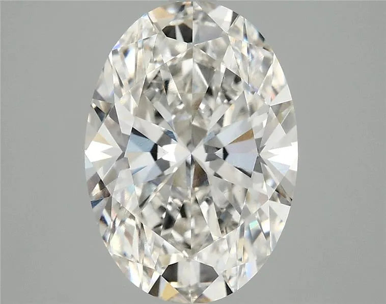 4.00ct Oval Lab Grown Diamond (Colour G, Clarity VVS2, IGI Certified)