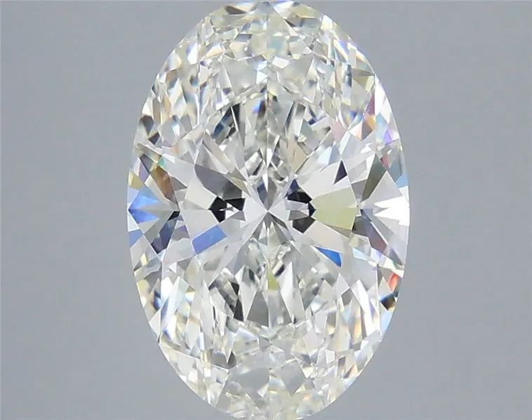 4.00ct Oval Lab Grown Diamond (Colour G, Clarity VVS2, IGI Certified)