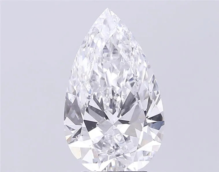4.00ct Pear Lab Grown Diamond (Colour D, Clarity VS1, IGI Certified)