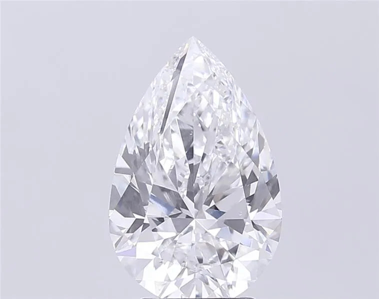 4.00ct Pear Lab Grown Diamond (Colour D, Clarity VS1, IGI Certified)