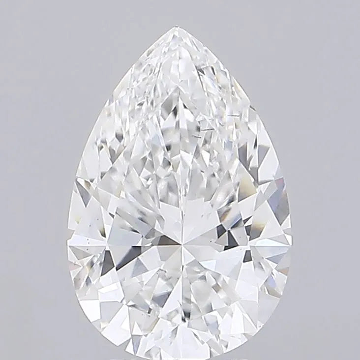 4.00ct Pear Lab Grown Diamond (Colour E, Clarity VS2, IGI Certified)