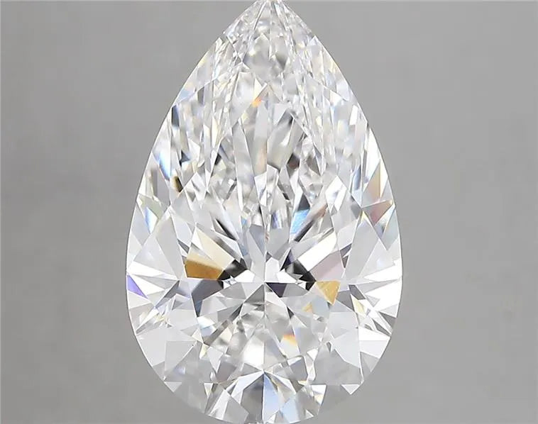 4.00ct Pear Lab Grown Diamond (Colour E, Clarity VVS2, IGI Certified)