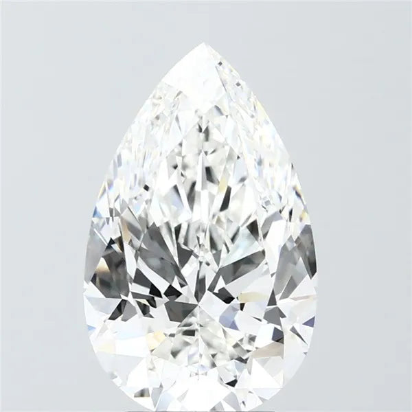 4.00ct Pear Lab Grown Diamond (Colour E, Clarity VVS2, IGI Certified)