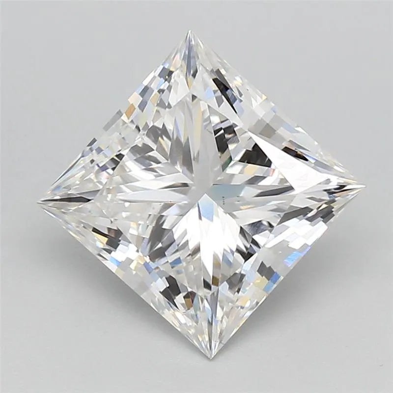 4.00ct Princess Lab Grown Diamond (Colour F, Clarity VS1, IGI Certified)