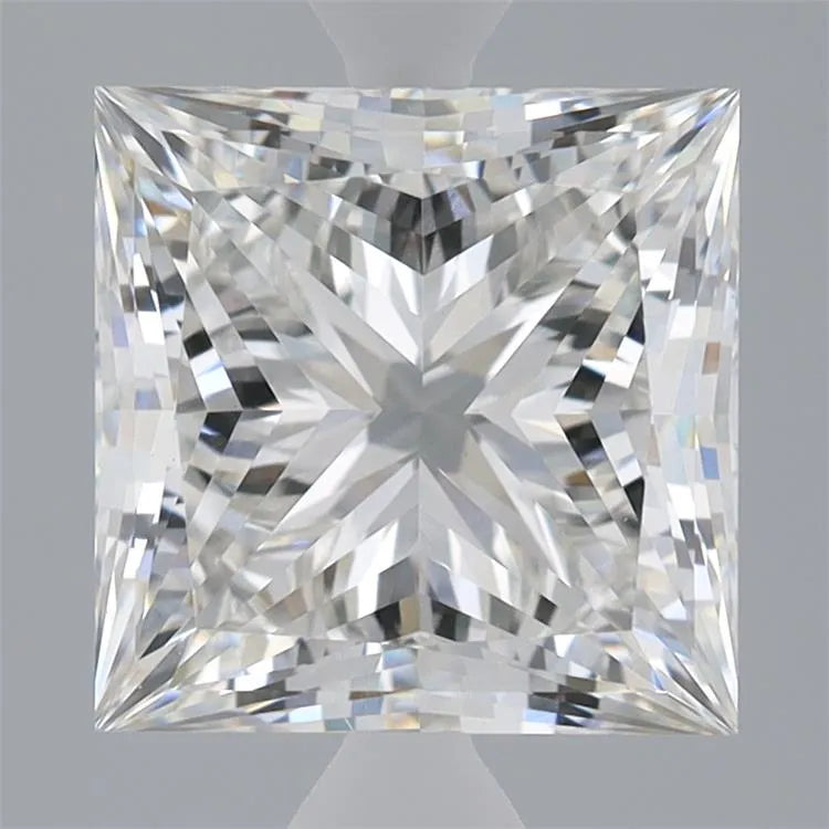 4.00ct Princess Lab Grown Diamond (Colour G, Clarity VS1, IGI Certified)
