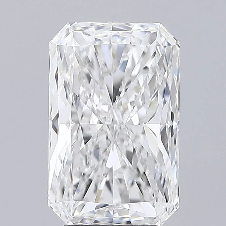 4.00ct Radiant Lab Grown Diamond (Colour E, Clarity VVS2, IGI Certified)