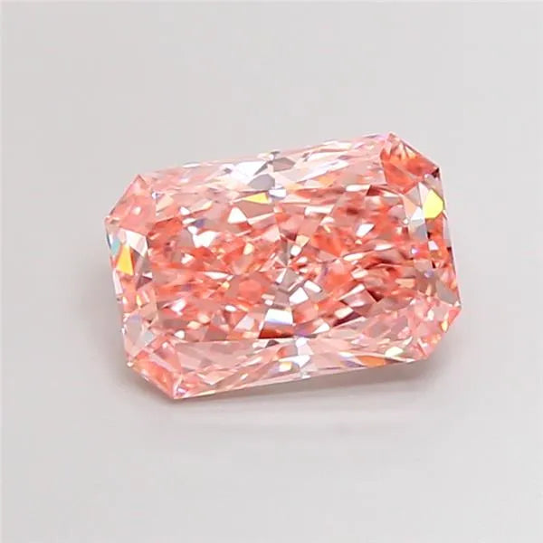 4.00ct Radiant Lab Grown Diamond (Colour Fancy Intense Pink, Clarity VS1, IGI Certified)
