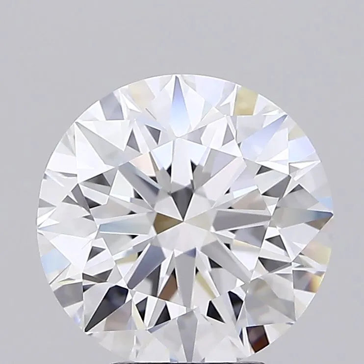 4.00ct Round Lab Grown Diamond (Colour D, Clarity FL, Cut ID, IGI Certified)