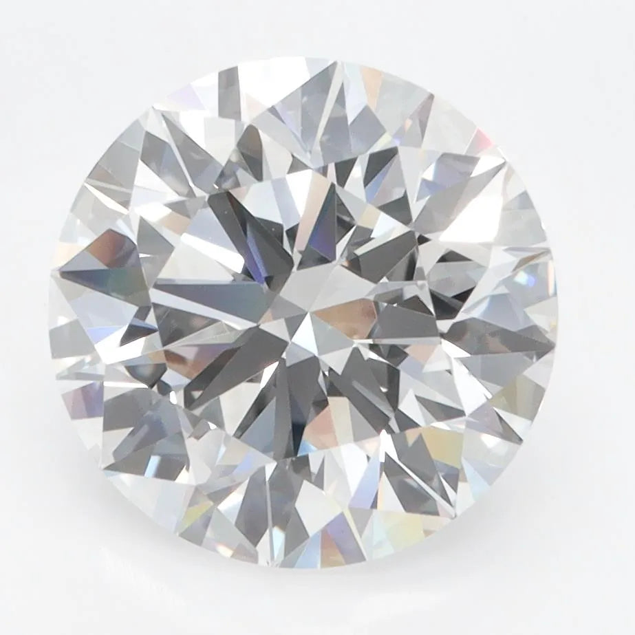 4.00ct Round Lab Grown Diamond (Colour D, Clarity VVS1, Cut EX, GIA Certified)